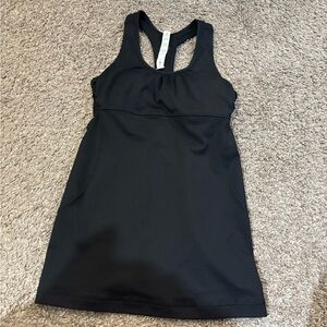 Lululemon Athletica Black Racerback Tank like new preowned